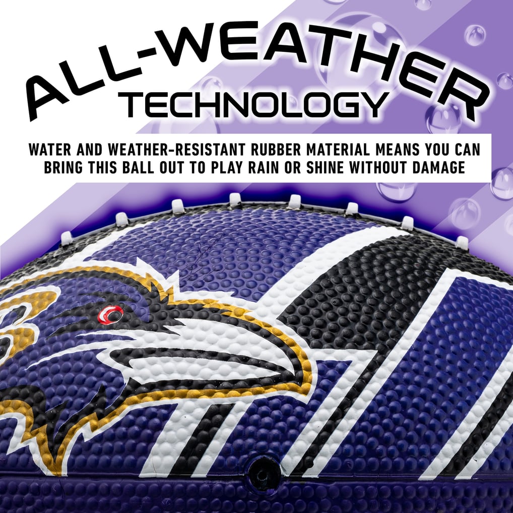 Baltimore Ravens NFL Mini Rubber Football