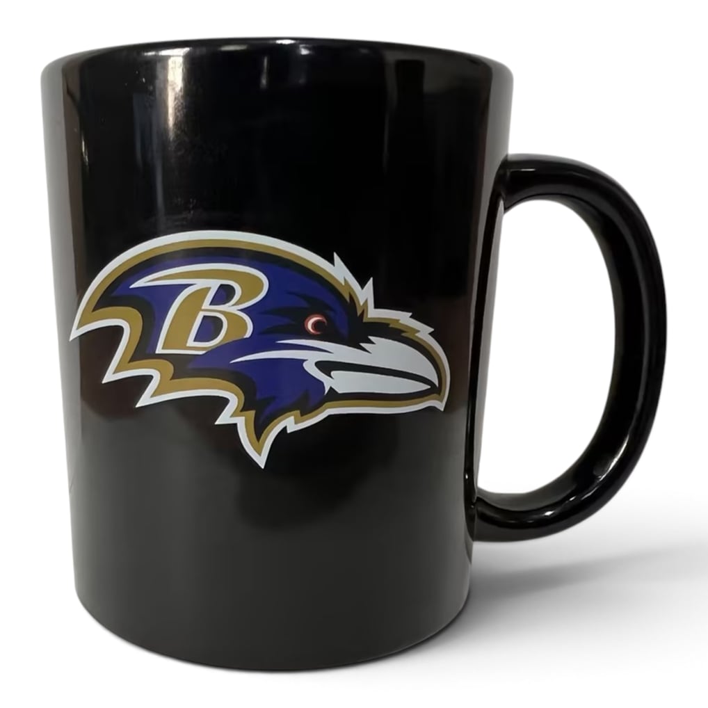 Baltimore Ravens Pegasus 11oz. Team Logo Ceramic Mug