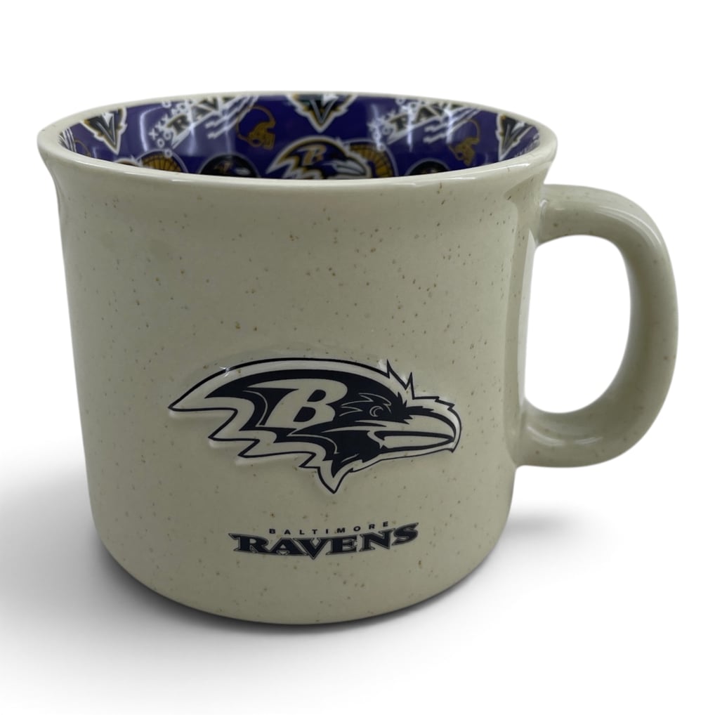 Baltimore Ravens Pegasus 17oz. 3-D Mashup Stone Ceramic Mug