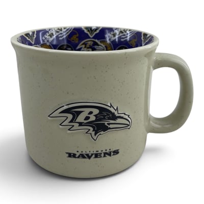 Baltimore Ravens Pegasus 17oz. 3-D Mashup Stone Ceramic Mug