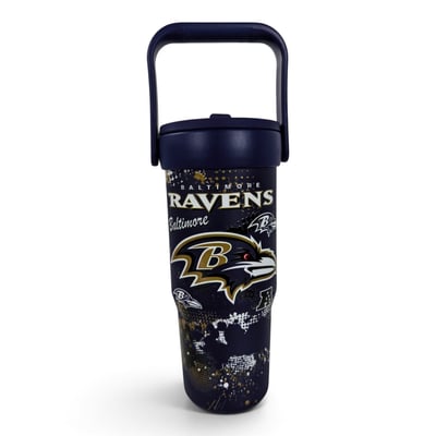 Baltimore Ravens Pegasus 32oz. Conference Clash Stainless Steel Tumbler