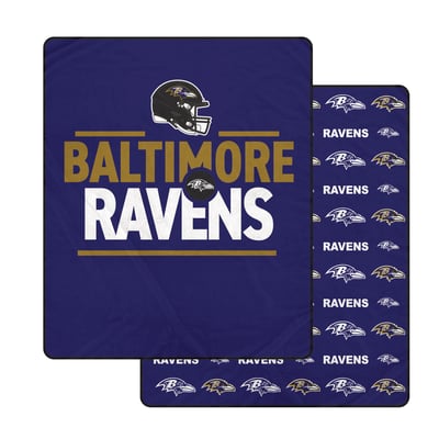 Baltimore Ravens Pegasus Campaign Double-Sided 60" x 70" Ultra Cozy Blanket