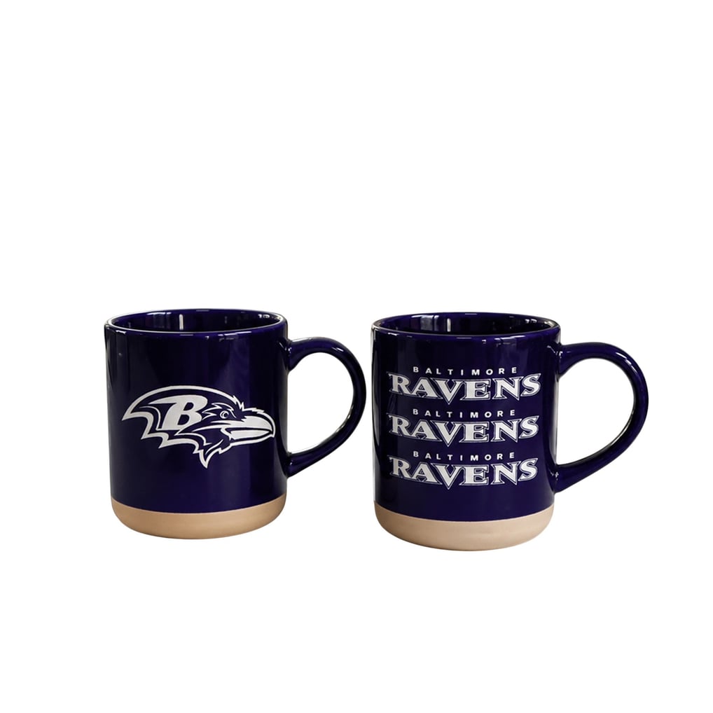 Baltimore Ravens Pegasus Two-Piece 14oz. Echo Logo Ceramic Mug Set