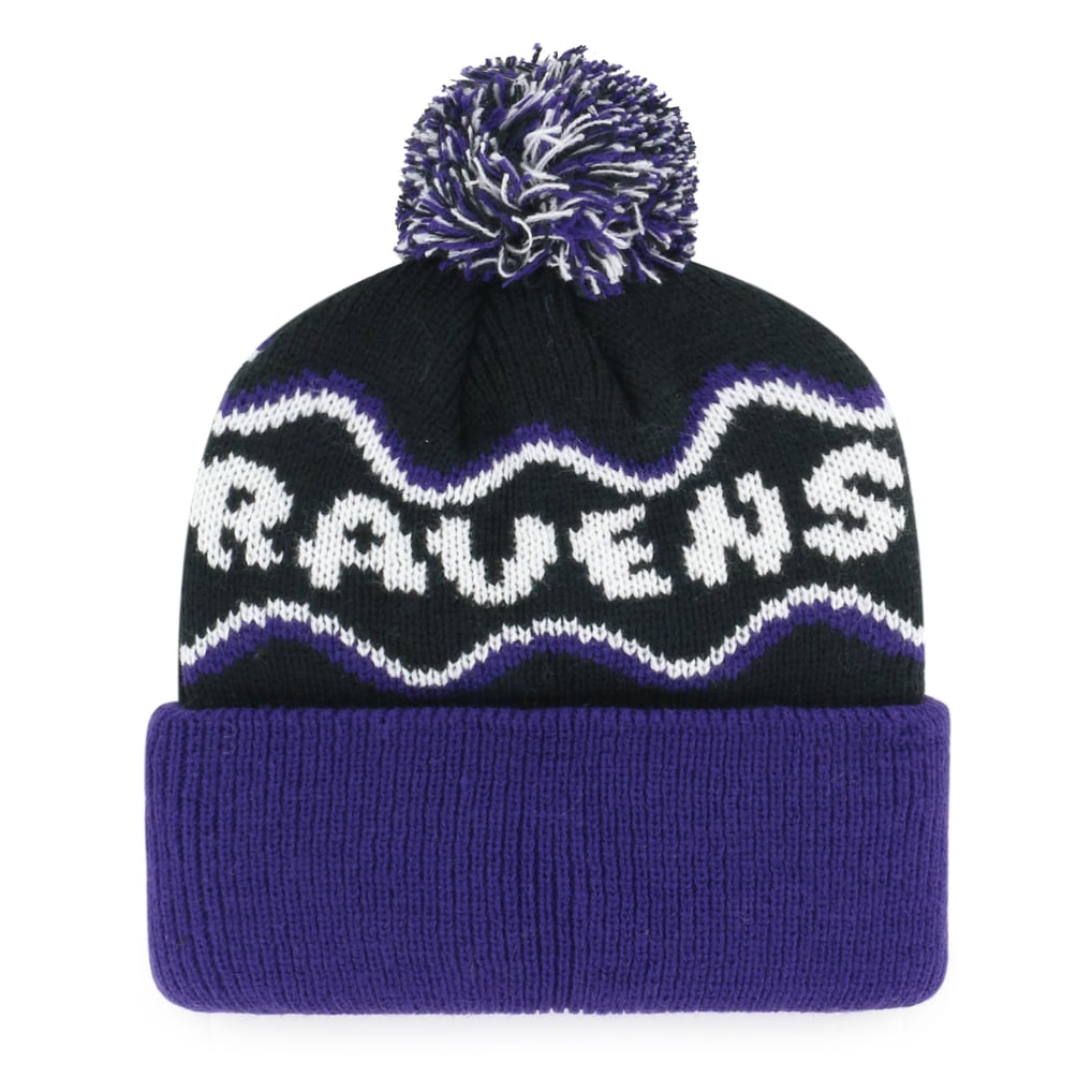  Baltimore Ravens '47 Preschool Squiggle Script Cuffed Knit Hat - Black