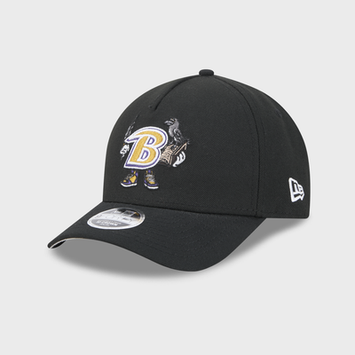 Baltimore Ravens New Era Preschool Cartoon 9FORTY M-Crown A-Frame Adjustable Hat - Black
