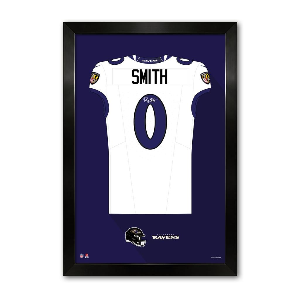 Roquan Smith Baltimore Ravens 14" x 20" Framed Jersey Art Print