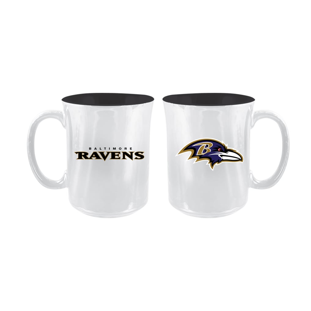 Baltimore Ravens The Memory Company 2-Pack 15oz. Iridescent Ceramic Mug Set