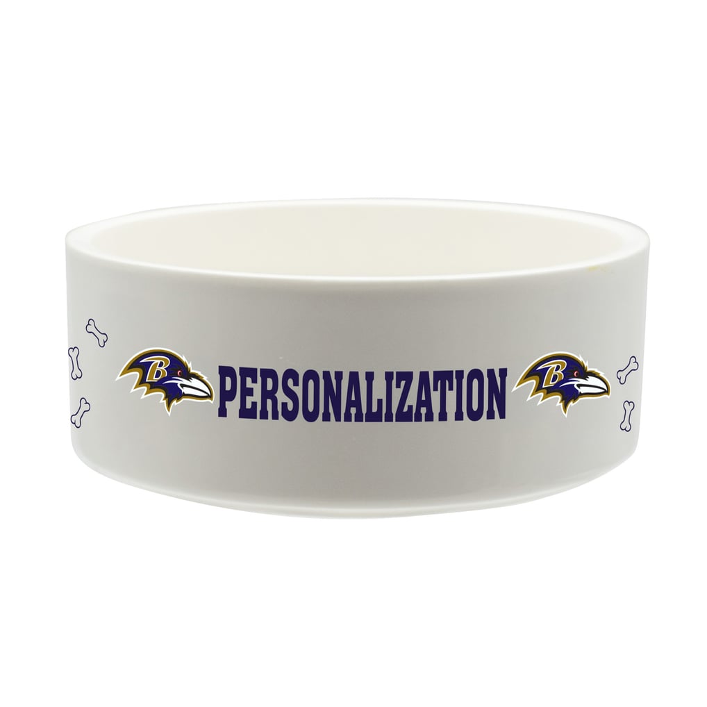 Baltimore Ravens The Memory Company 35oz. Personalized Ceramic Pet Bowl