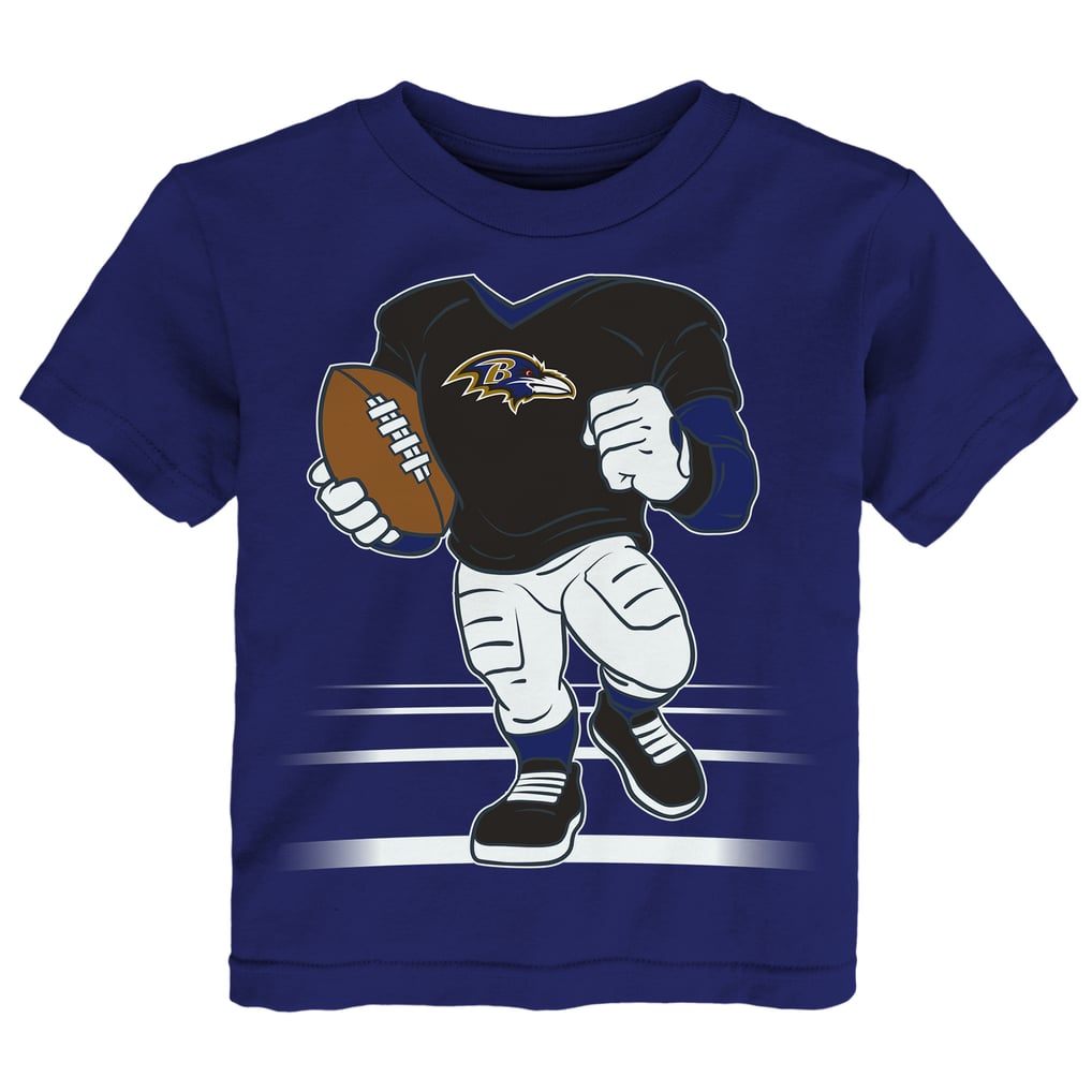  Baltimore Ravens Outerstuff Toddler Game Fit T-Shirt - Purple