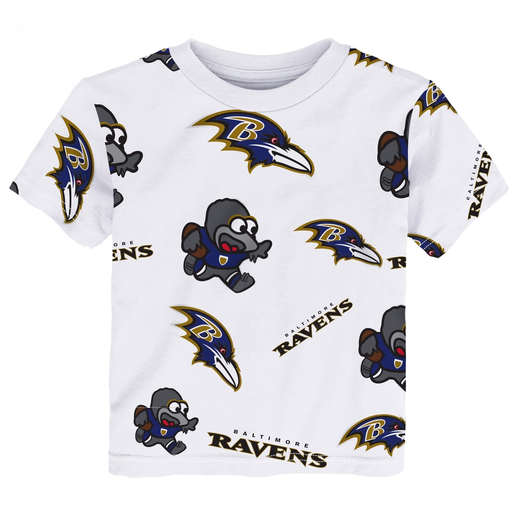 Baltimore Ravens Outerstuff Toddler Mascot Play T-Shirt - White