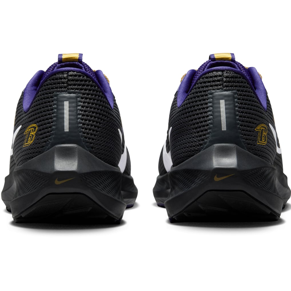 Unisex Nike Anthracite Baltimore Ravens Zoom Pegasus 40  display picture 2