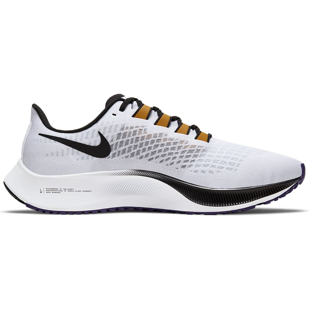 Unisex Nike White Baltimore Ravens Zoom Pegasus 37 Running Shoe display picture 2