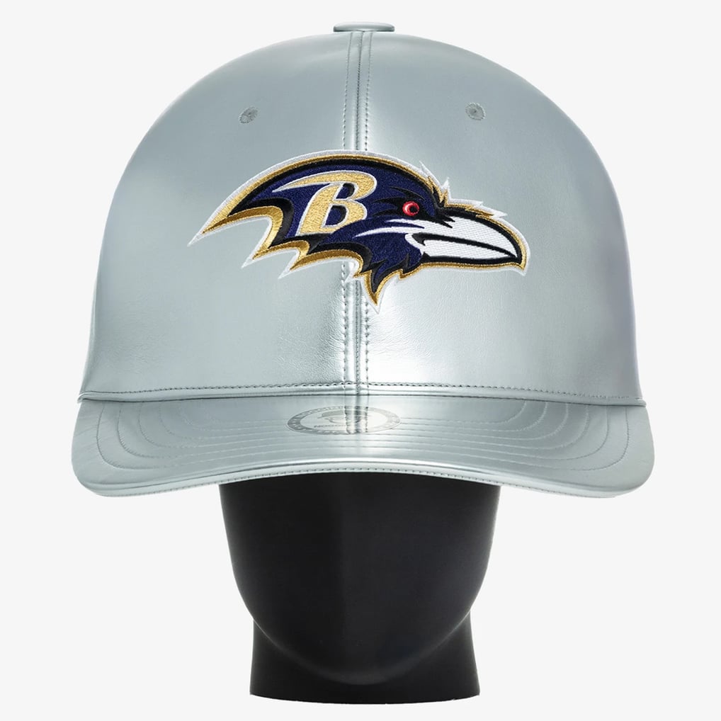 Baltimore Ravens Noggin Boss Unisex Big Hat - Silver