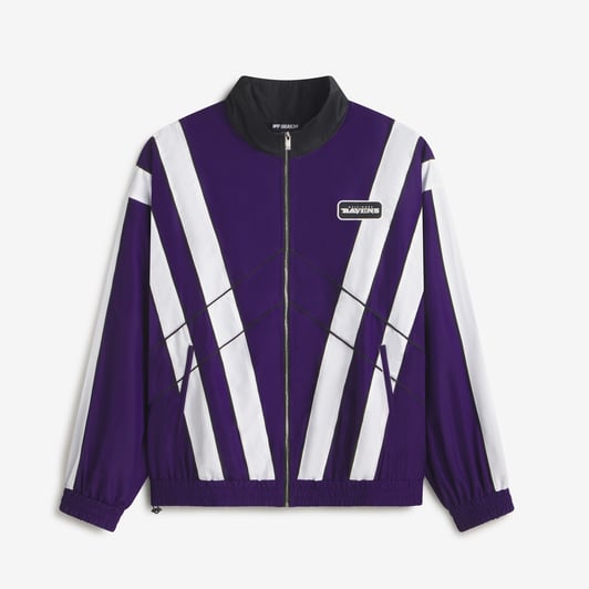  Baltimore Ravens Off Season x NFL Unisex Full-Zip Windbreaker Jacket - Purple