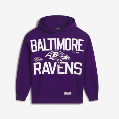  Baltimore Ravens Off Season x NFL Unisex Oversized Hoodie - Purple