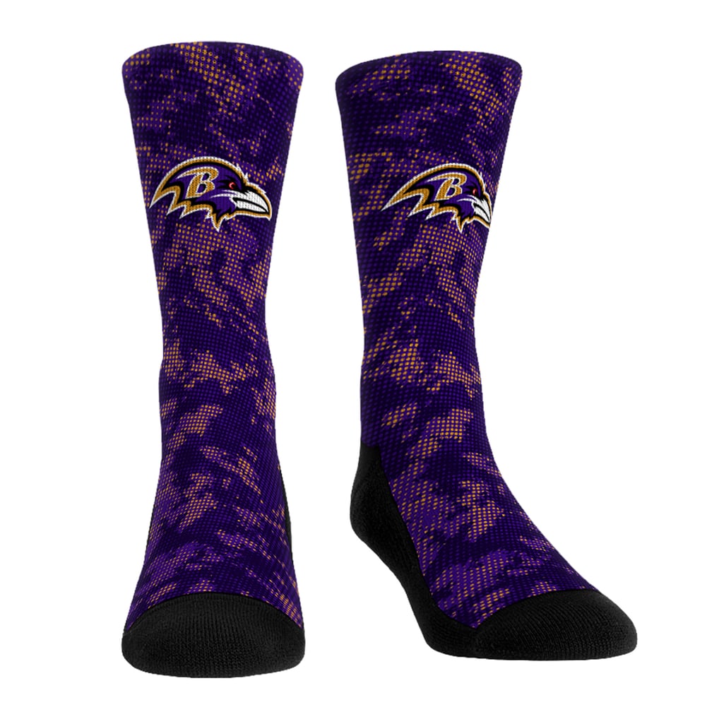 Baltimore Ravens Rock Em Unisex Team Tones Three-Pack Crew Socks