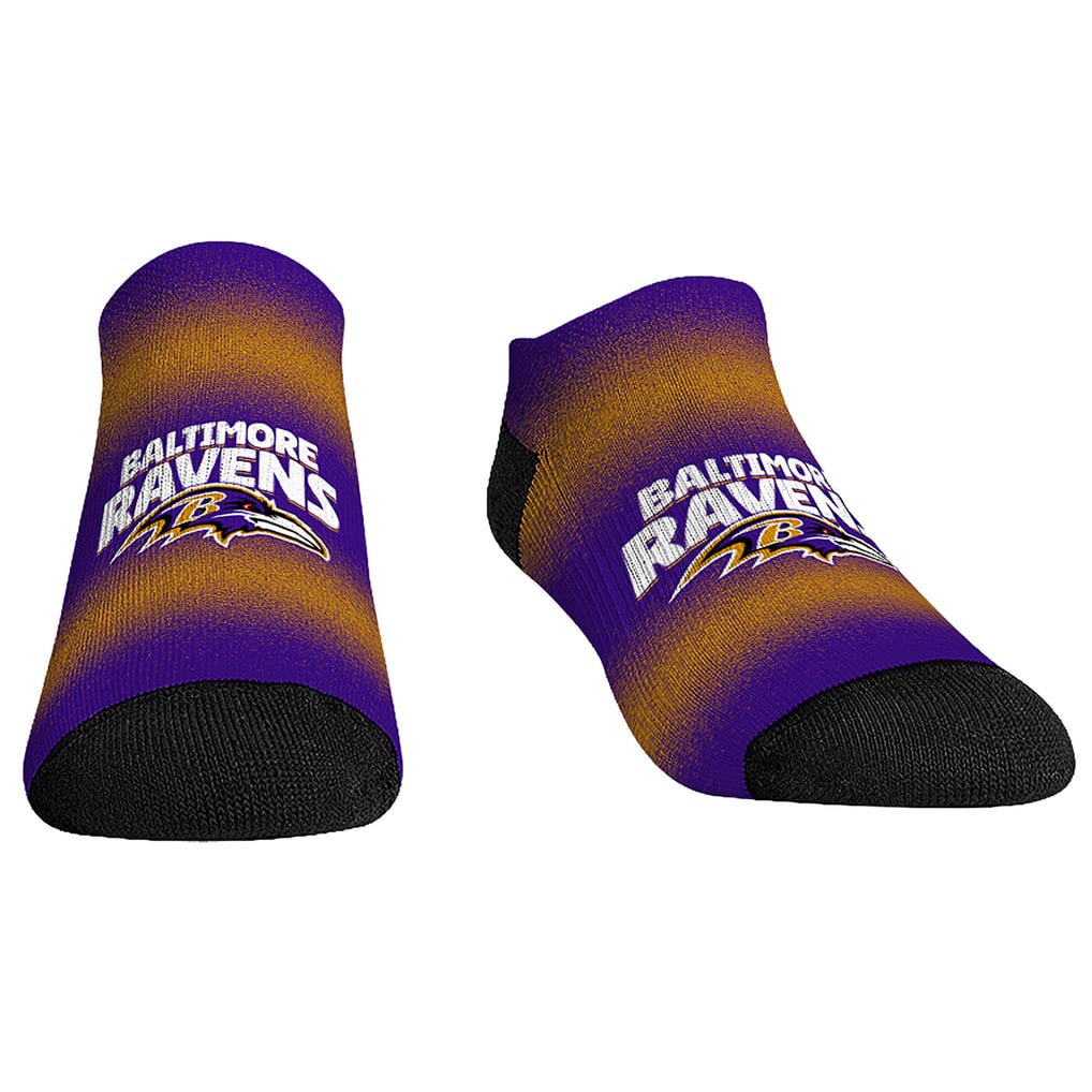  Baltimore Ravens Rock Em Unisex Make Some Noise Three-Pack Low-Cut Socks Set - Purple