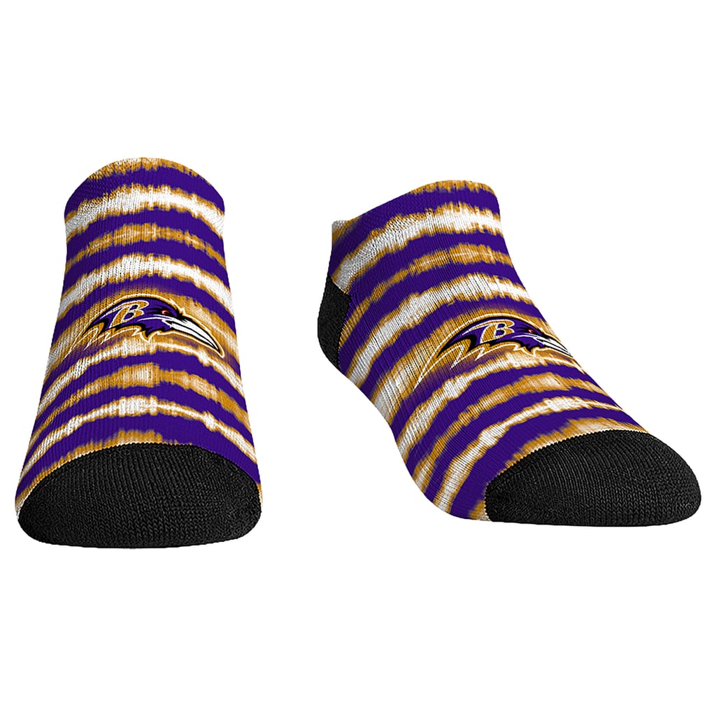  Baltimore Ravens Rock Em Unisex Make Some Noise Three-Pack Low-Cut Socks Set - Purple