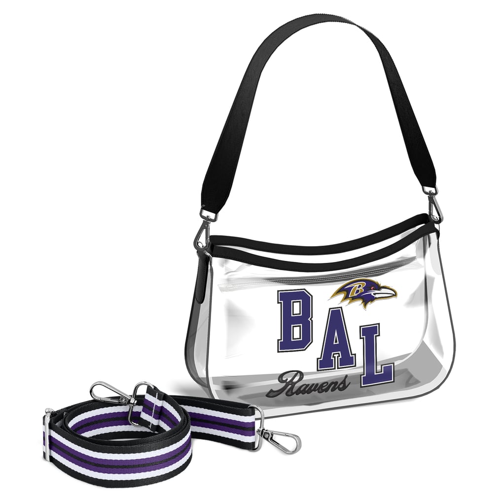 Baltimore Ravens WEAR by Erin Andrews Clear Stadium Mini Purse