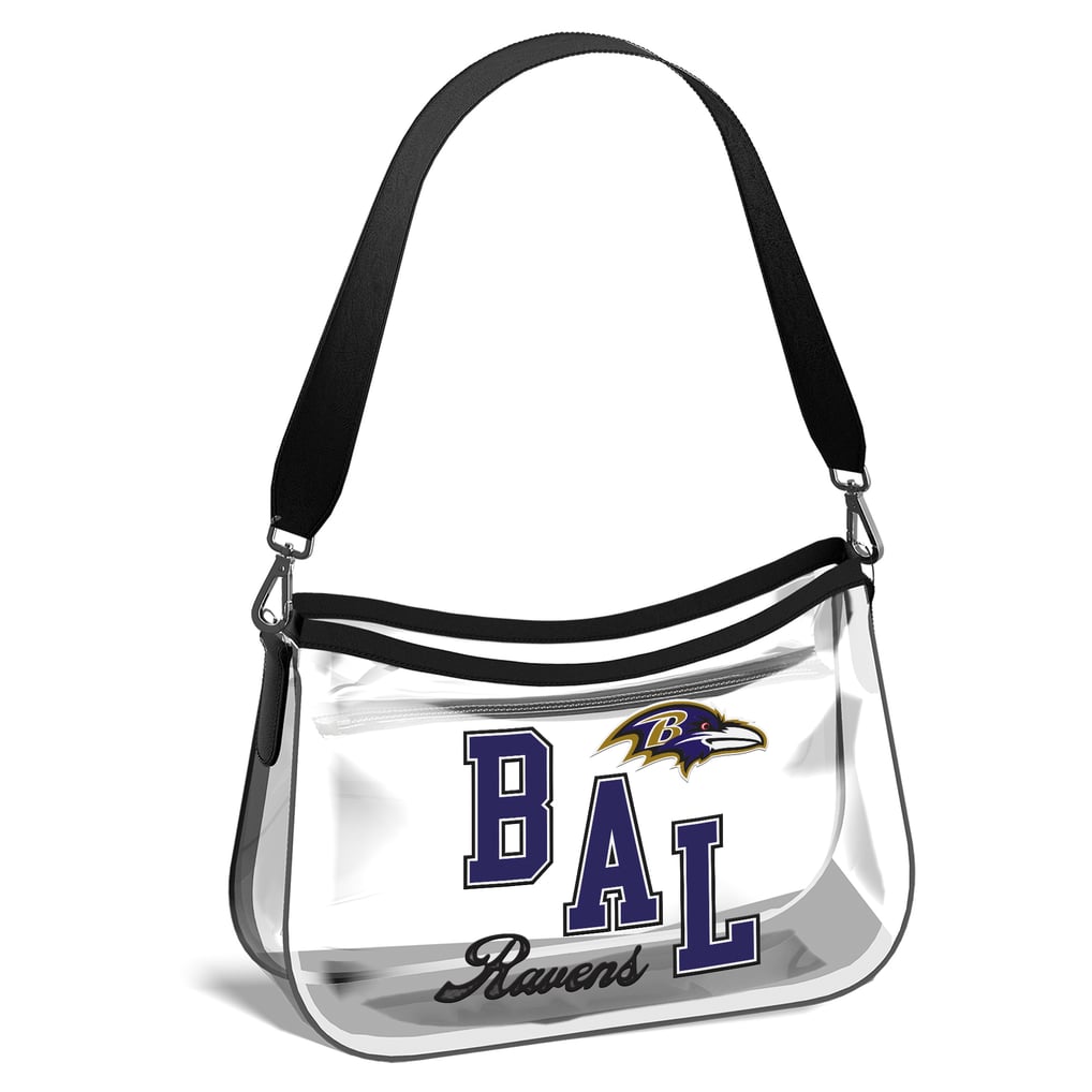 Baltimore Ravens WEAR by Erin Andrews Clear Stadium Mini Purse