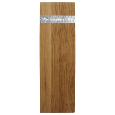 Baltimore Ravens Wendell August Forge 18" x 6" Cherry Charcuterie Board