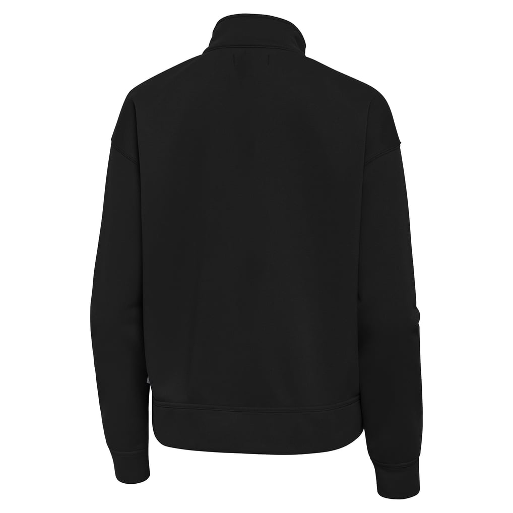 Baltimore Ravens Antigua Women's Goddess Quarter-Zip Pullover - Black