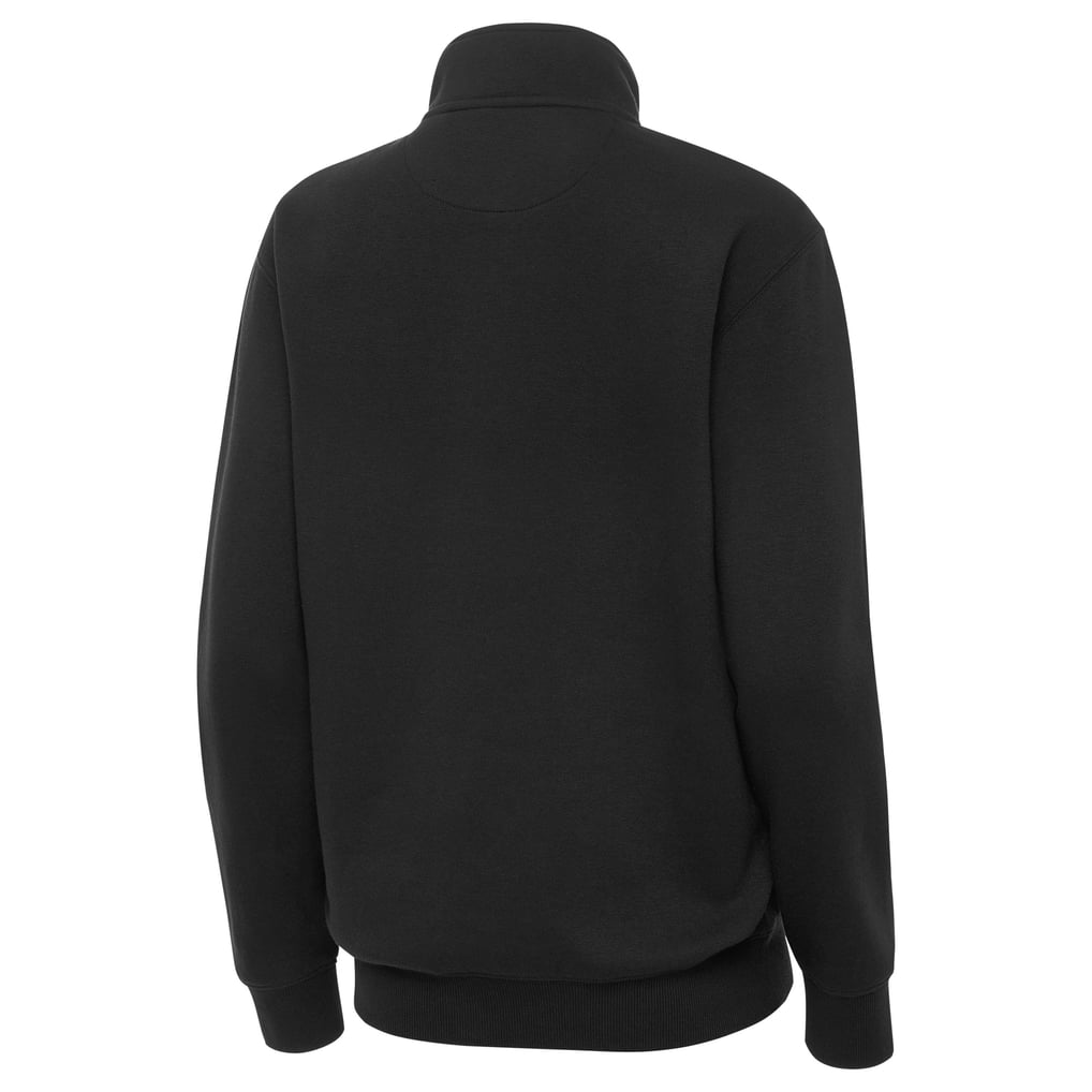 Baltimore Ravens Antigua Women's Victory Quarter-Zip Pullover - Black

