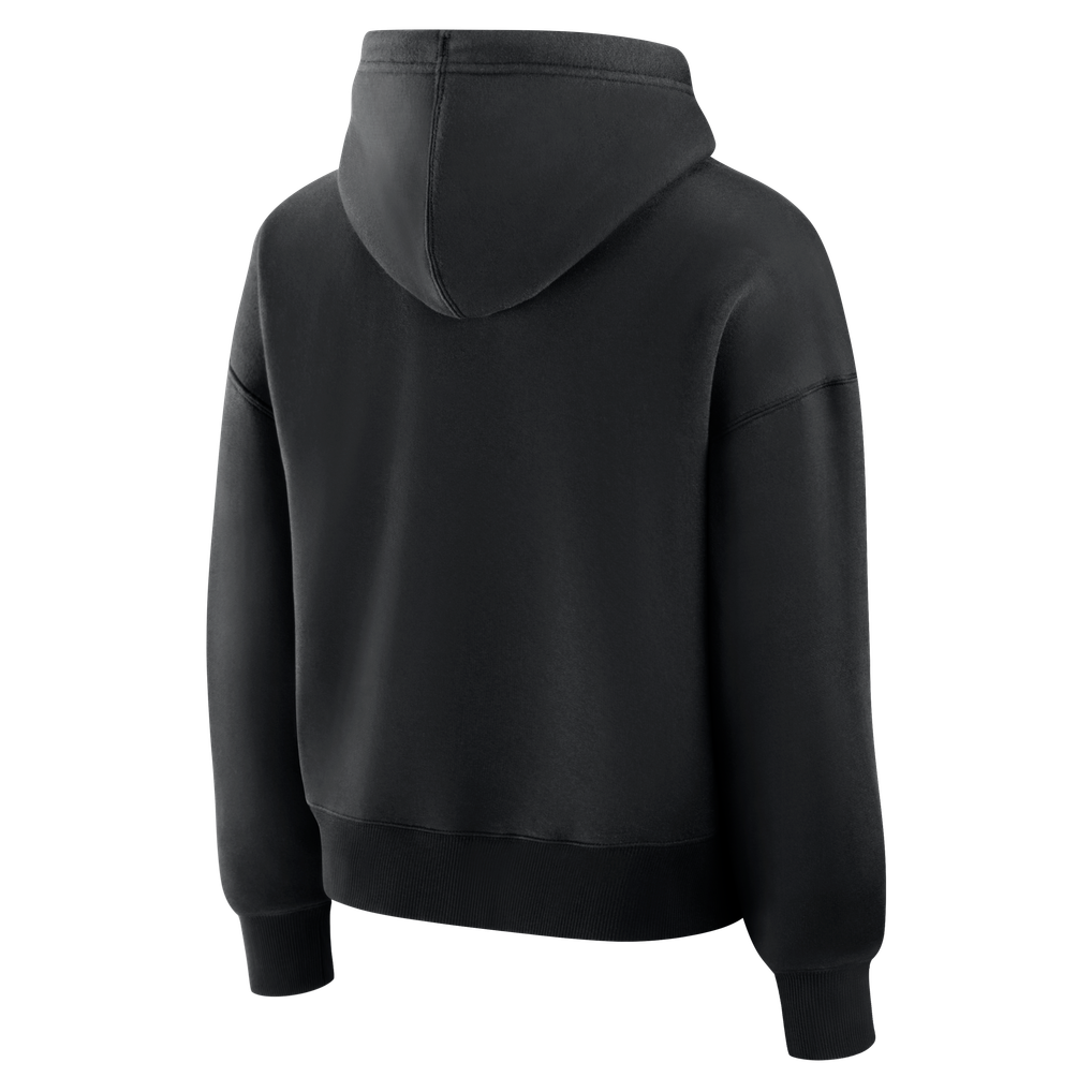 Women's Black Baltimore Ravens Forged Mascot Hoodie