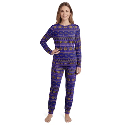 Baltimore Ravens Concepts Sport Women's Jubilee Sleep Set - Purple