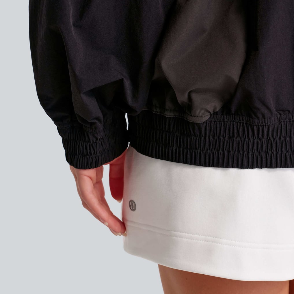 Baltimore Ravens lululemon Women's Ventilated Oversized Track Jacket - Black