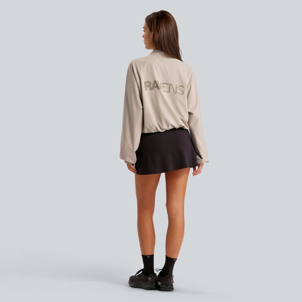  Baltimore Ravens lululemon Women's  Breezily Full-Zip Bomber Jacket - Downtown Tan