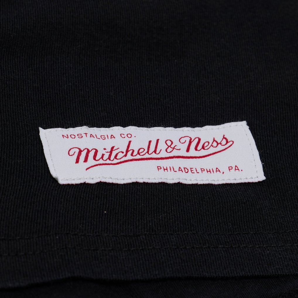 Baltimore Ravens Mitchell & Ness Women's Core Essentials Micro Logo Boxy Crop T-Shirt - Black
