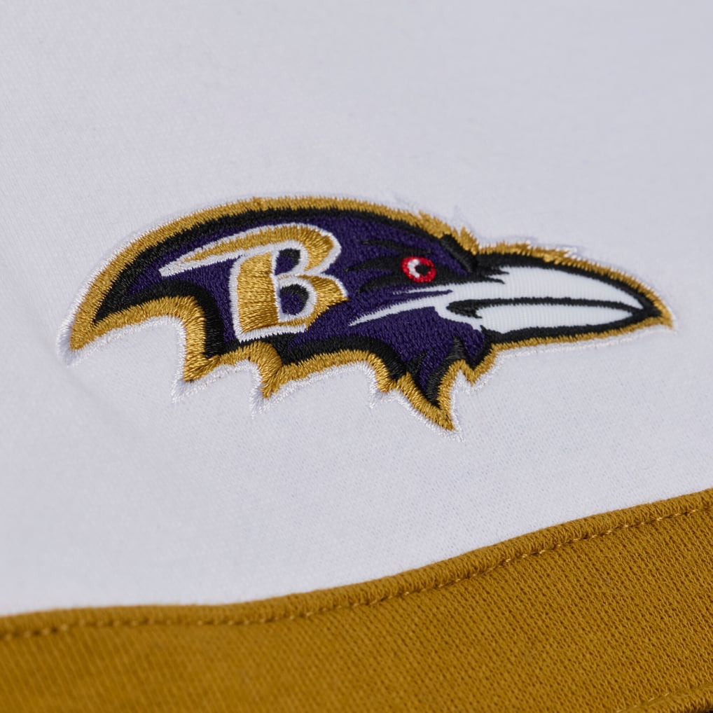  Baltimore Ravens Mitchell & Ness Women's Head Coach Quarter-Zip Pullover - Purple