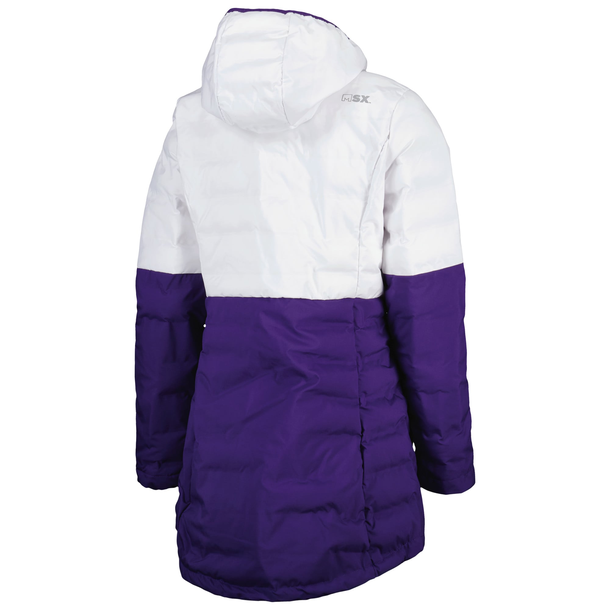 Women's Baltimore Ravens MSX by Michael Strahan White/Purple