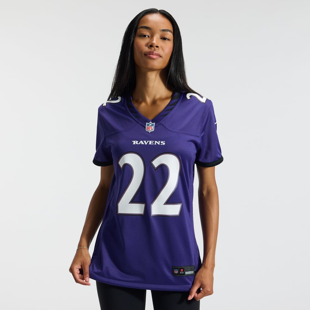 Derrick Henry Baltimore Ravens Nike Women's Team Game Jersey - Purple
