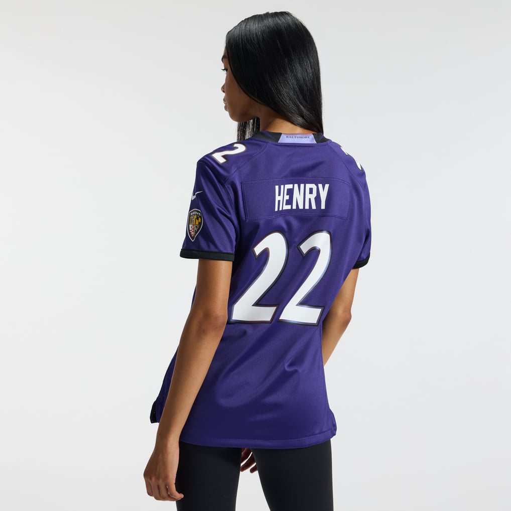 Derrick Henry Baltimore Ravens Nike Women's Team Game Jersey - Purple