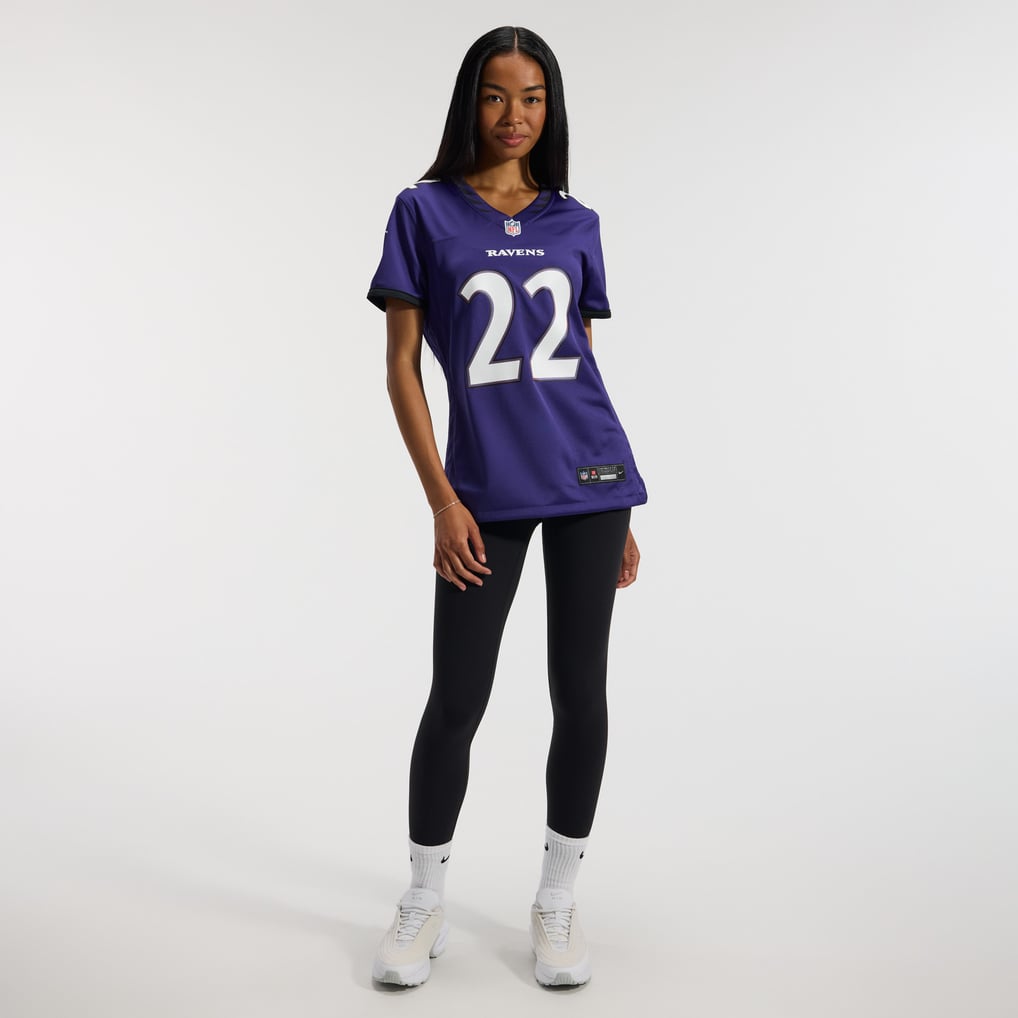 Derrick Henry Baltimore Ravens Nike Women's Team Game Jersey - Purple