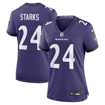 Malaki Starks Baltimore Ravens Nike Women's Team Game Jersey - Purple