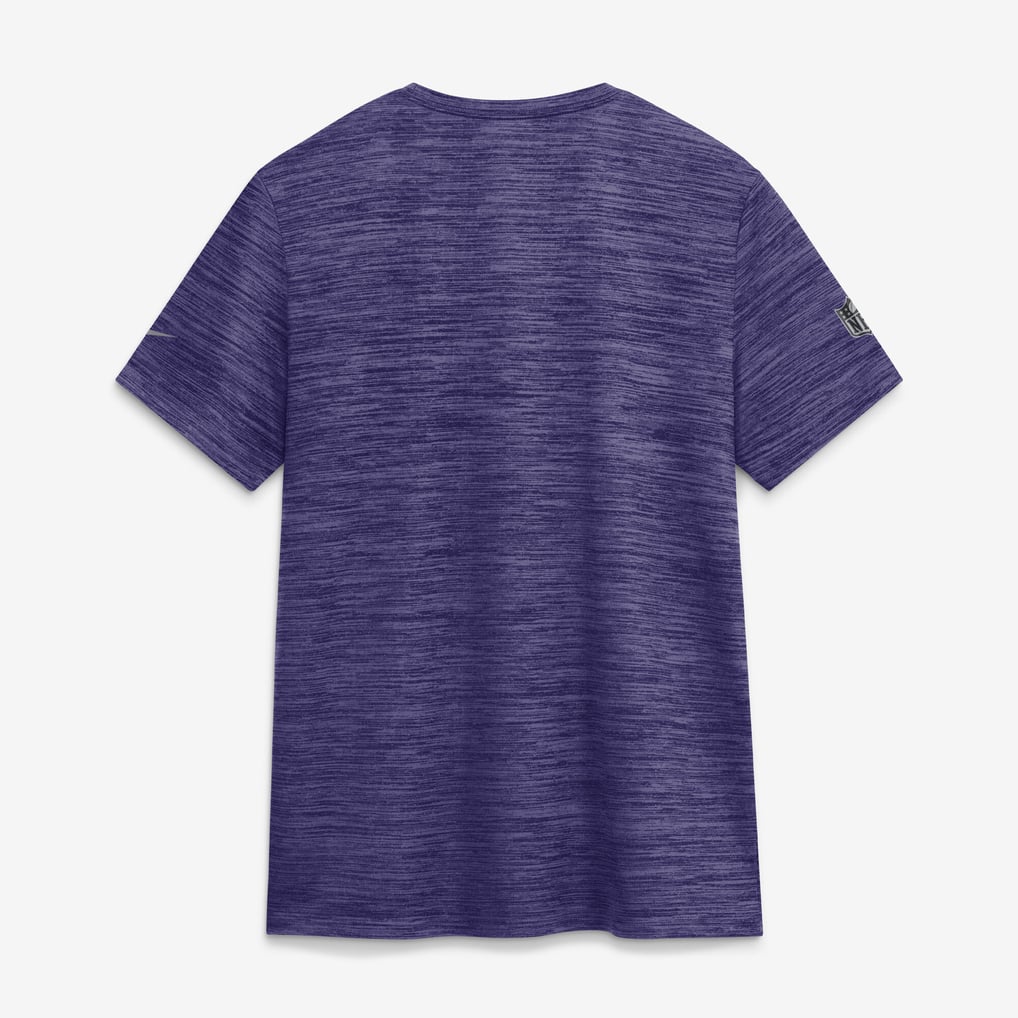Baltimore Ravens Nike Women's Sideline Velocity Dri-FIT T-Shirt - Purple