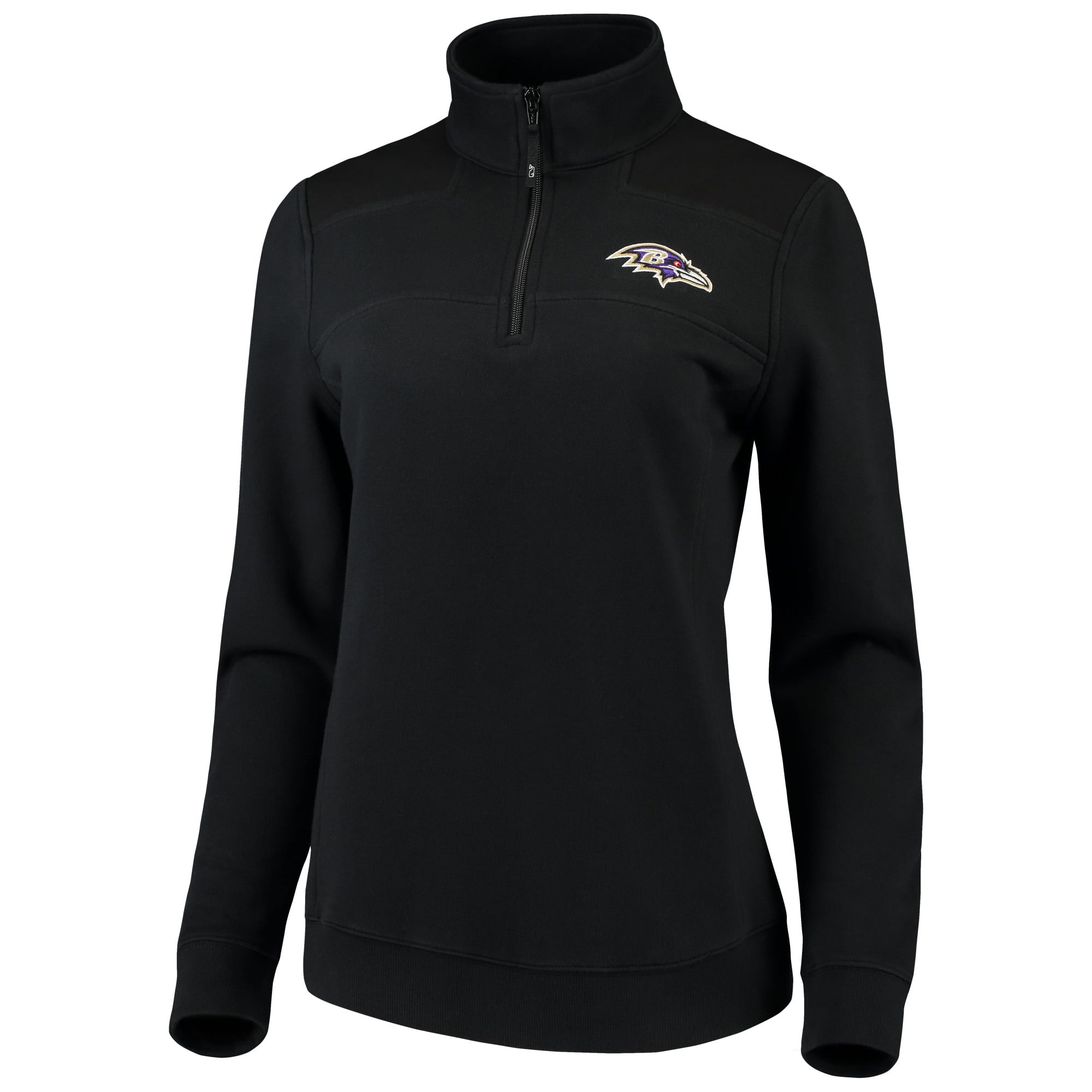 Women's Vineyard Vines Black Baltimore Ravens Shep Shirt Quarter