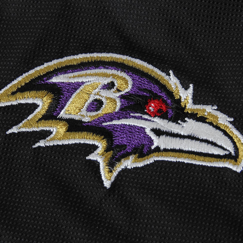 Youth Boys Black Baltimore Ravens Tactical Polar Fleece Full-Zip