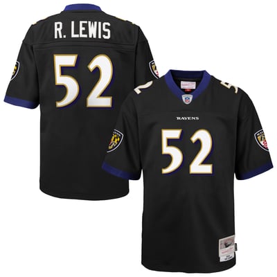 Ray Lewis Baltimore Ravens Mitchell & Ness Youth 2004 Legacy Player Jersey - Black