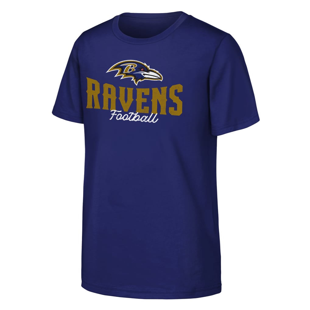  Baltimore Ravens Outerstuff Youth Top Pick T-Shirt - Purple