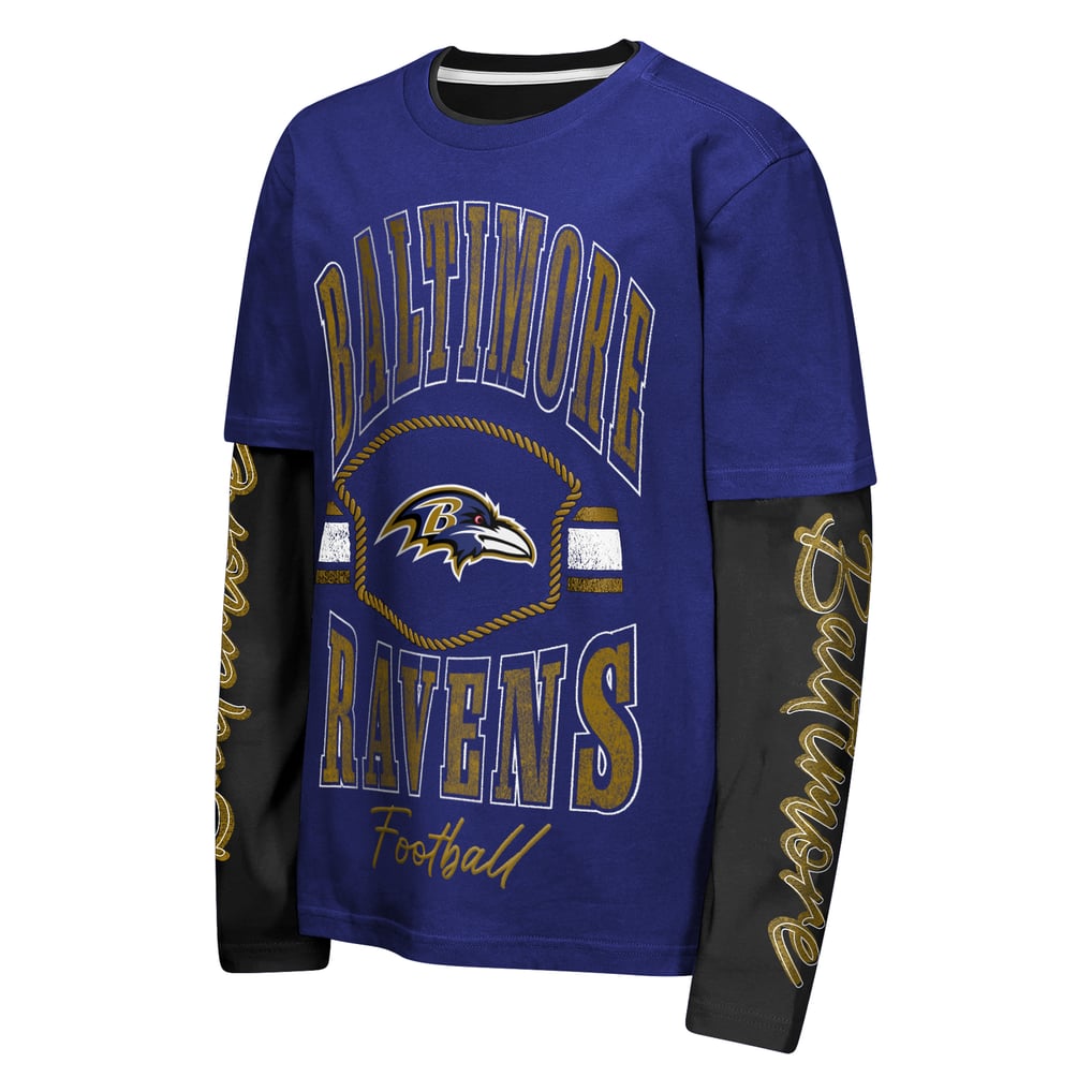 Baltimore Ravens Outerstuff Youth Motion Combo Set - Purple/Black