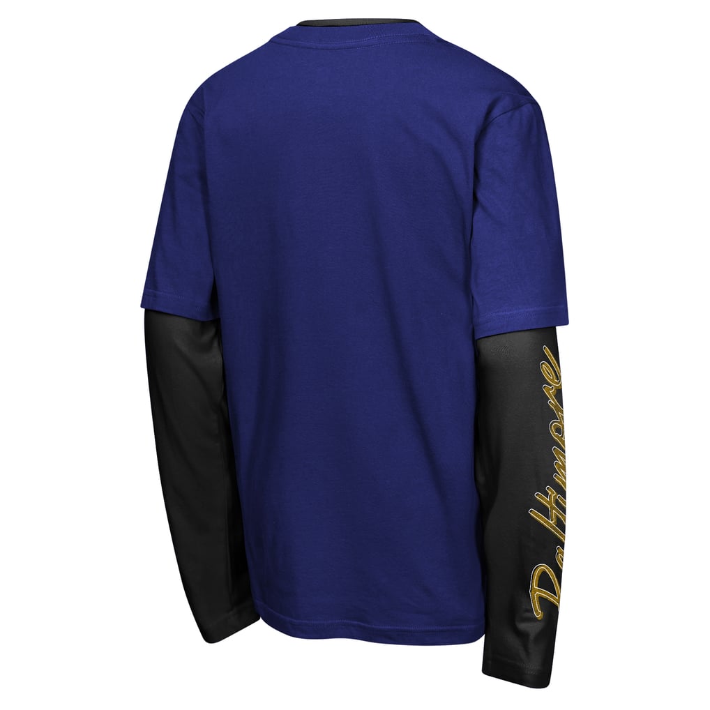 Baltimore Ravens Outerstuff Youth Motion Combo Set - Purple/Black