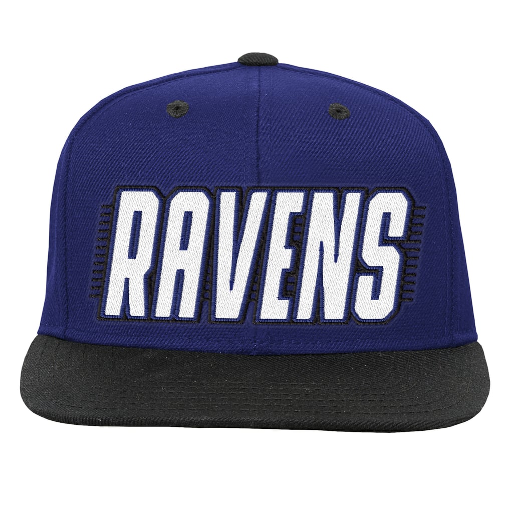Baltimore Ravens Outerstuff Youth Snapback Hat - Purple/Black