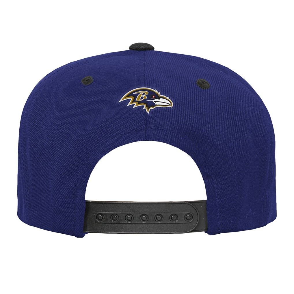 Baltimore Ravens Outerstuff Youth Snapback Hat - Purple/Black