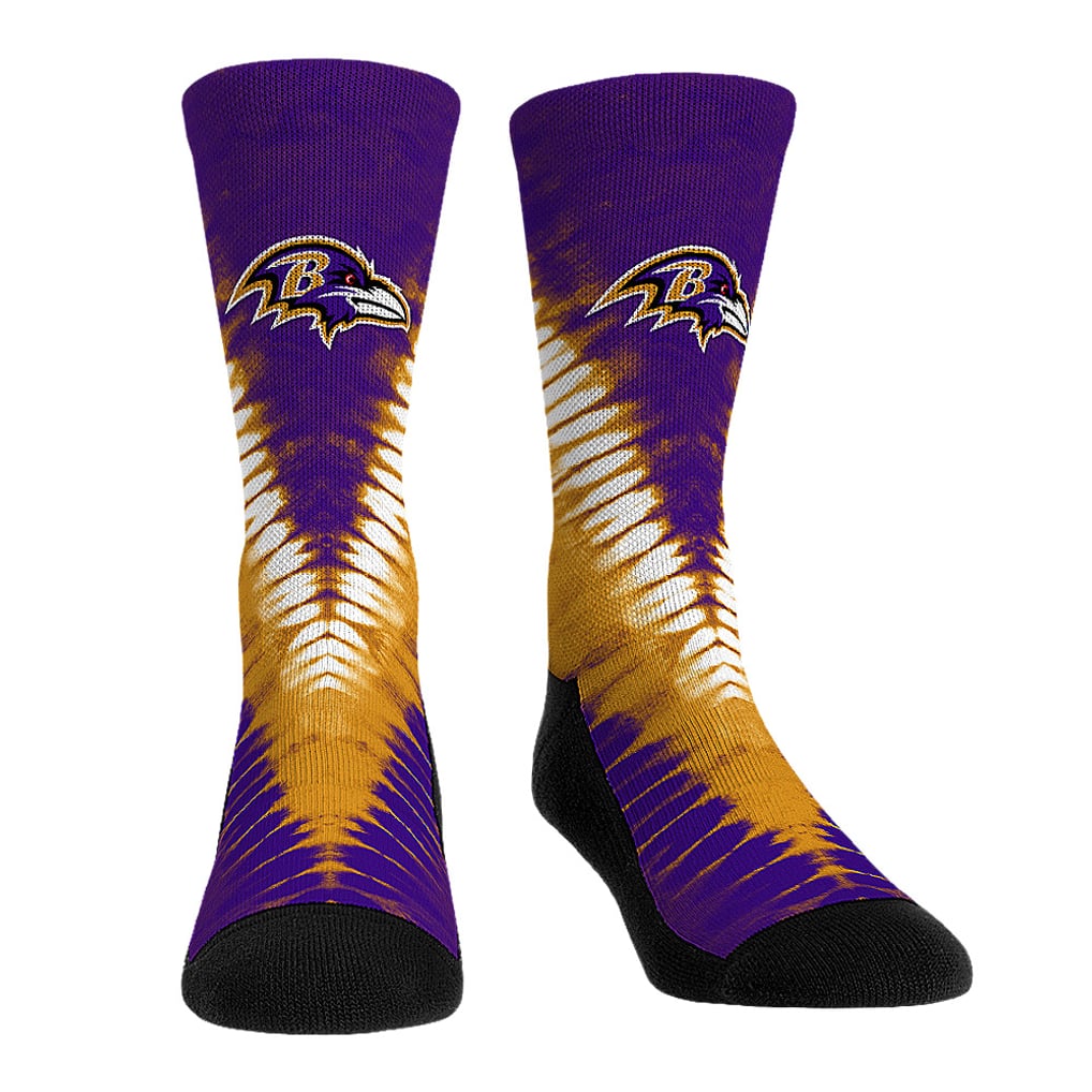  Baltimore Ravens Rock Em Youth 3-Pack Crew Socks Set - 