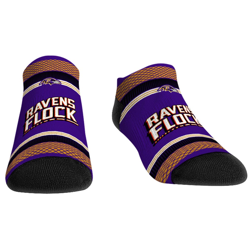  Baltimore Ravens Rock Em Youth Super Fan Five-Pack Low-Cut Socks Set - 
