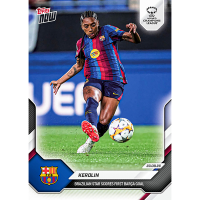 Kerolin - 2026-27 UWCL Topps NOW® - Card 3